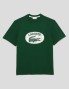 LA SOSTEGNO T-shirt regular fit monogram tee vert