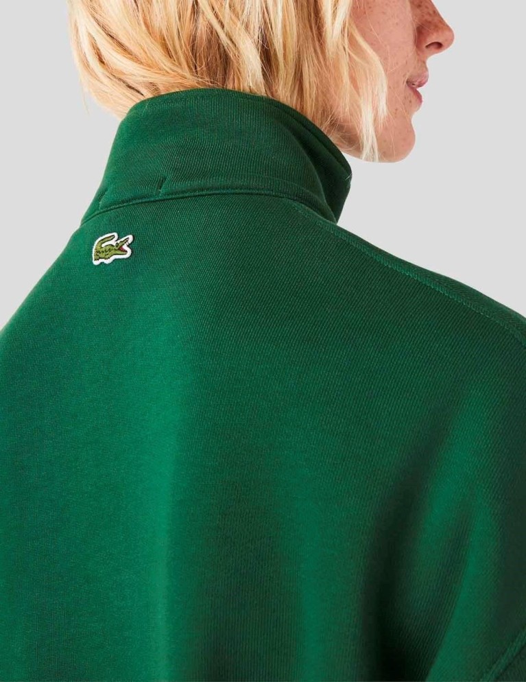 Sudadera LACOSTE sudadera quarter zip  vert