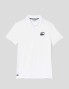 LA SOSTEGNO T-shirt F9535 polo bianco