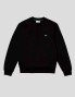 Felpa LACOSTE girocollo collo noir