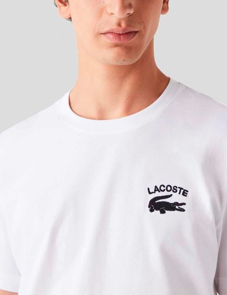 Camiseta LACOSTE camiseta regular fit  blanc