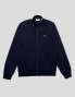 Sudadera LACOSTE sudadera con cremallera regular fit marine