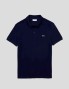 T-shirt LACOSTE classic slim fit navy blue