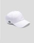 Gorra LACOSTE sport leve blanc