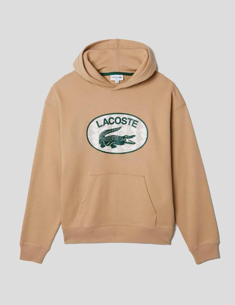 Sudadera LACOSTE sudadera con capucha loose fit viennois