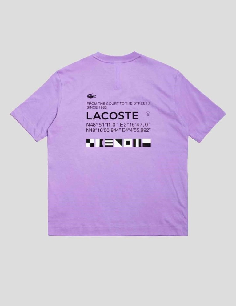 Camiseta LACOSTE loose fit tee neeva