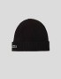Gorro LACOSTE gorro de lana noir