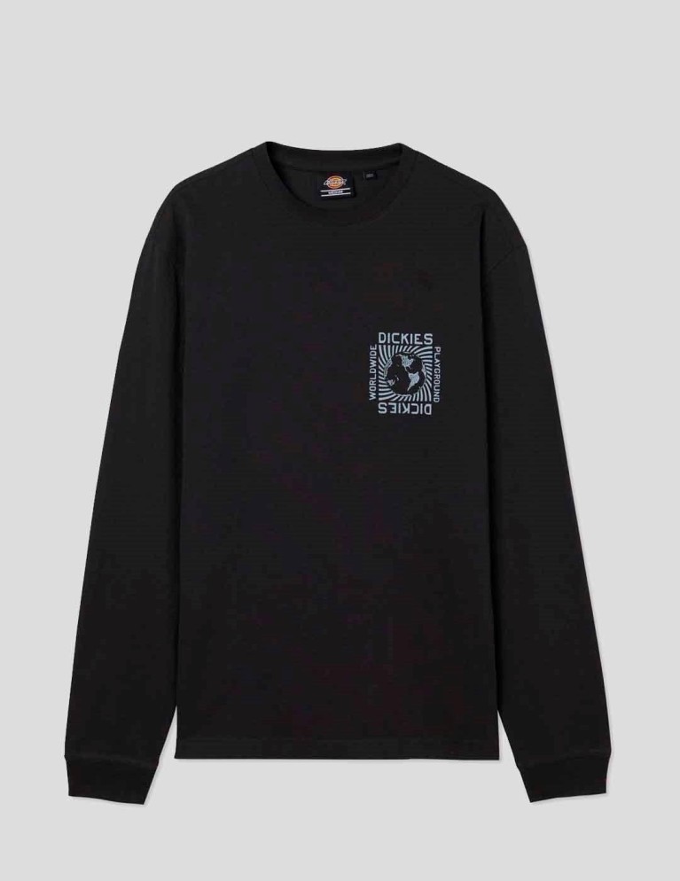 Camiseta DICKIES marbury ls tee black