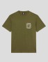 DICKIES marbury tee militare verde t-shirt