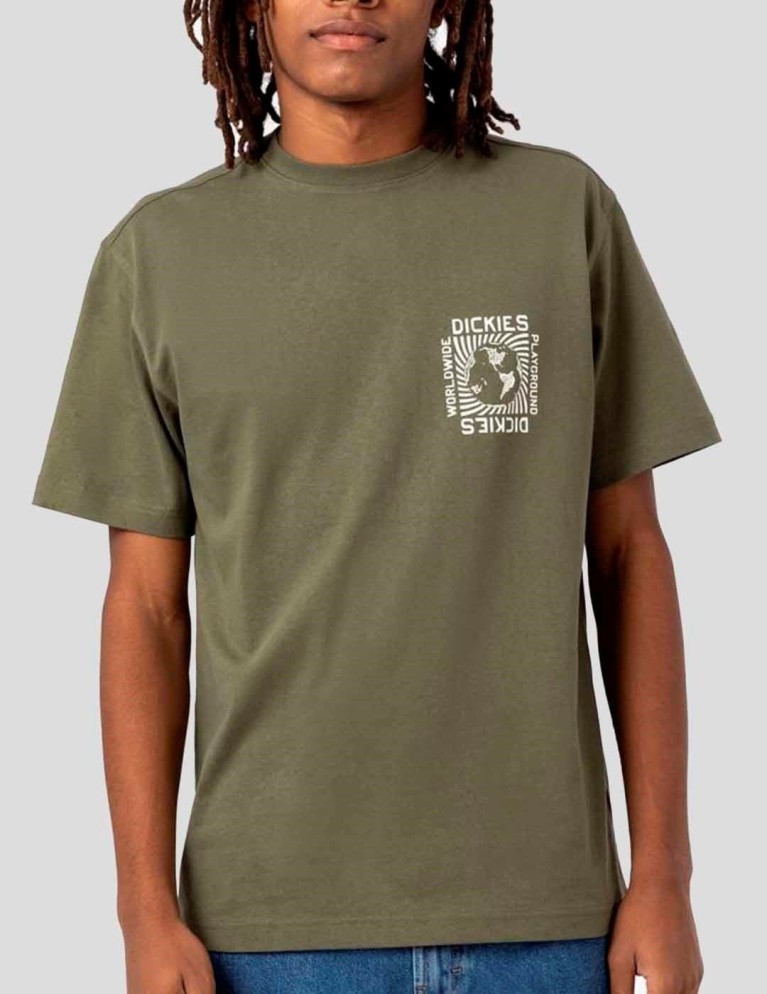 Camiseta DICKIES marbury tee military green