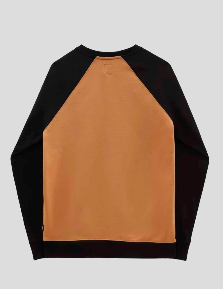 Sudadera VANS  rutland iii crew brown black