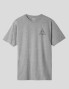 HUF essenziali t tee atletico grigio T-shirt