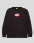 T-shirt HUF cereali killer ls tee nero