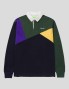 T-shirt HUF mixed up ls knit polo navy