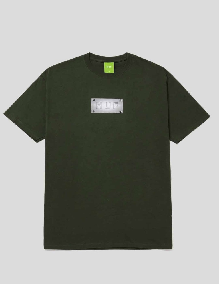 Camiseta HUF hardware s/s tee forest green