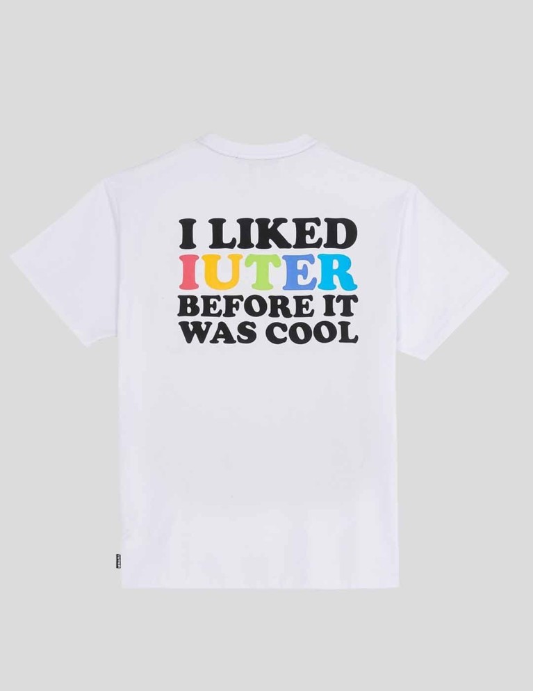 Camiseta IUTER now cool tee white