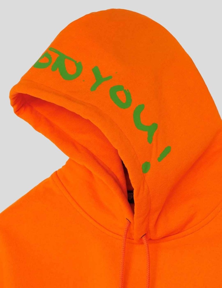 Sudadera IUTER shame hoodie orange
