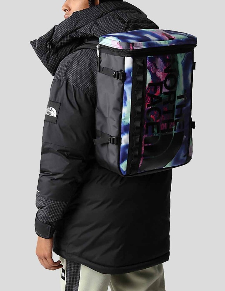 Mochila THE NORTH FACE base camp fuse box lapis blue snow spider large print / tnf black