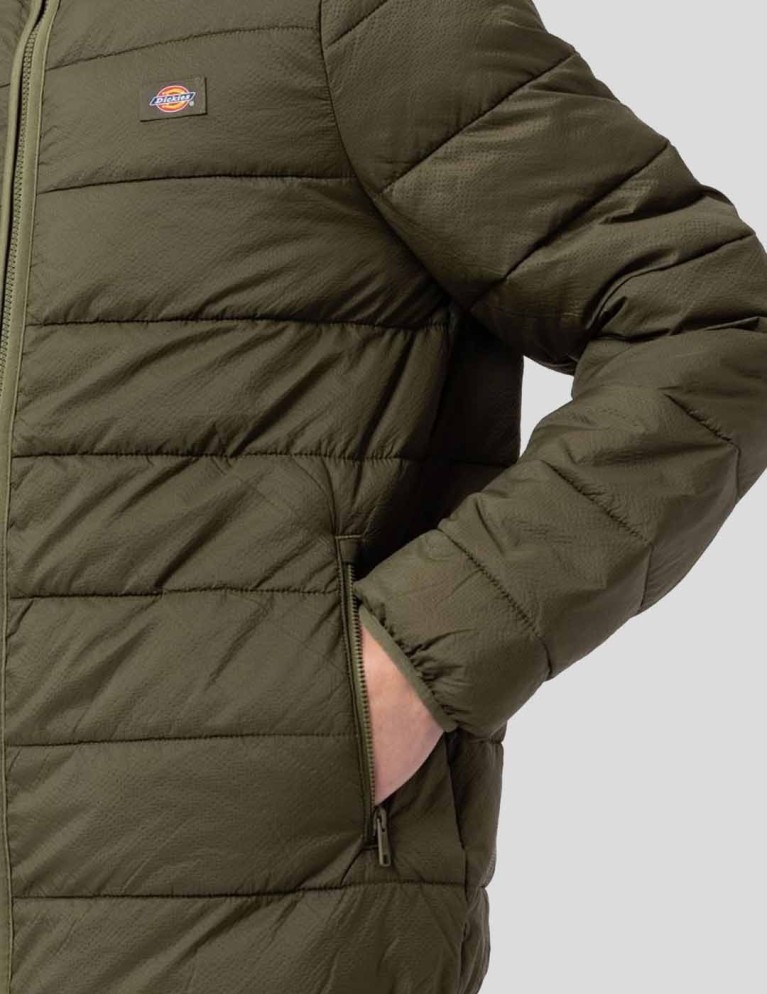Cazadora DICKIES waldenburg mid layer jacket military green