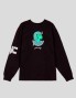 T-shirt GRIMEY iam ls tee black