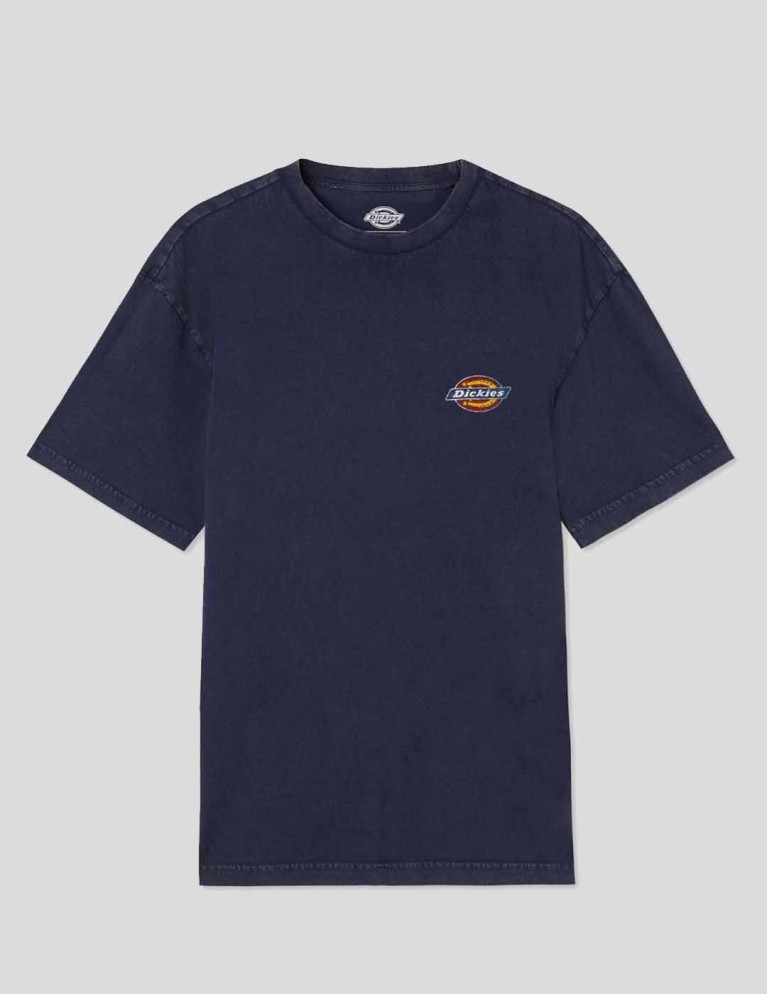 Camiseta DICKIES icon washed tee navy blue
