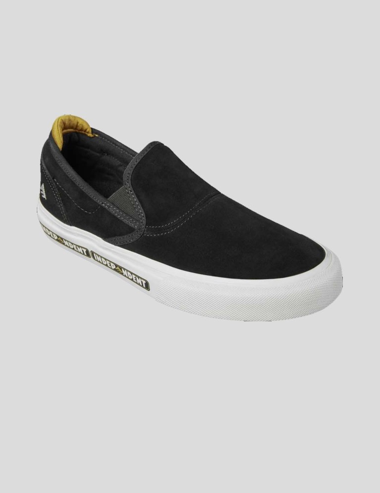 Zapatillas EMERICA x independent wino g6 slip-on black