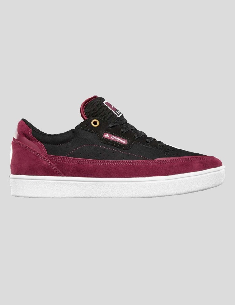 Zapatillas EMERICA x independent gamma black/red