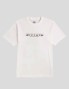 DICCHI T-shirt x ronnie sandoval logo tee bianco