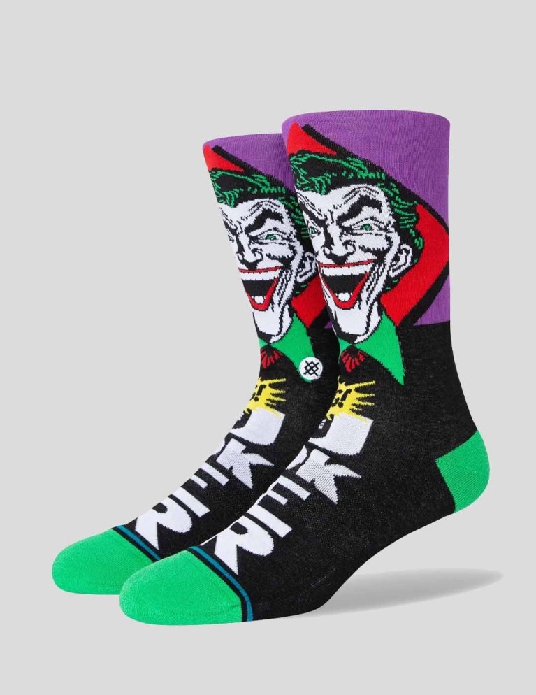 Calcetines STANCE joker comic socks blk