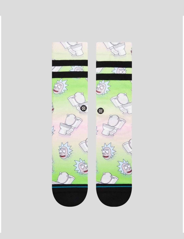 Calcetines STANCE x rick and morty the seat socks multi
