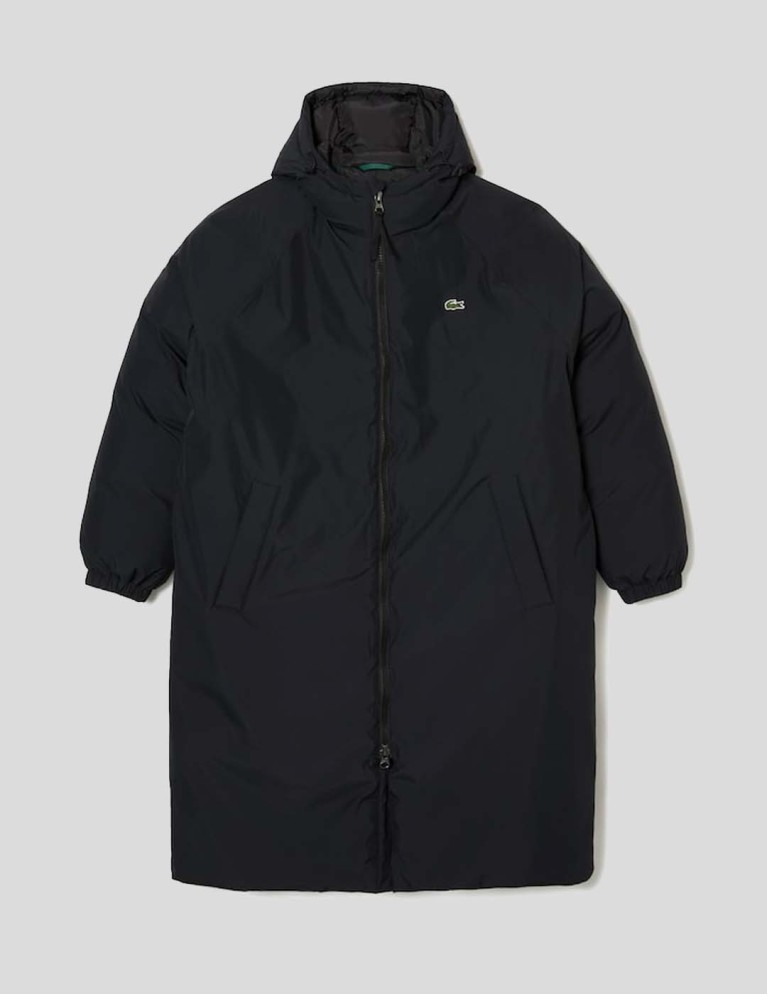 Cazadora LACOSTE cazadora larga acolchada noir