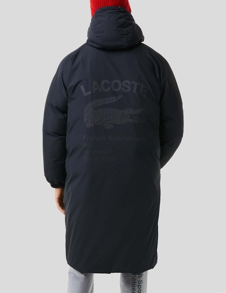 Cazadora LACOSTE cazadora larga acolchada noir