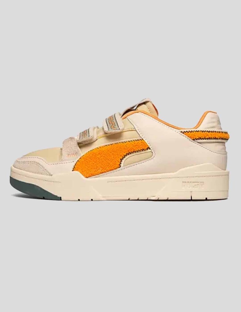 Zapatillas PUMA x market slipstream moon rock/white swan