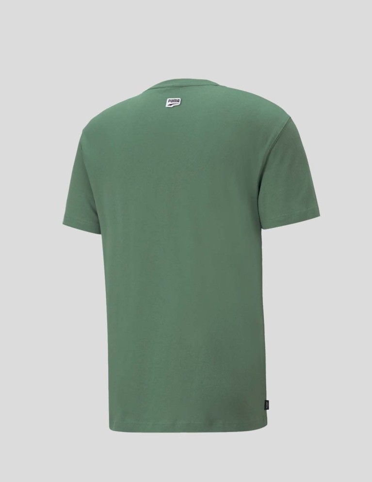 Camiseta PUMA downtown graphic tee deep forest