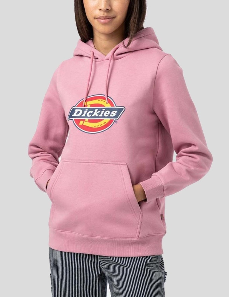 Sudadera DICKIES icon logo hoodie w foxglove