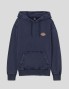 DICKIES icona lavato hoodie nave blu