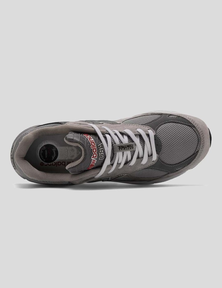 Zapatillas NEW BALANCE 990v3 'made in usa' grey/grey