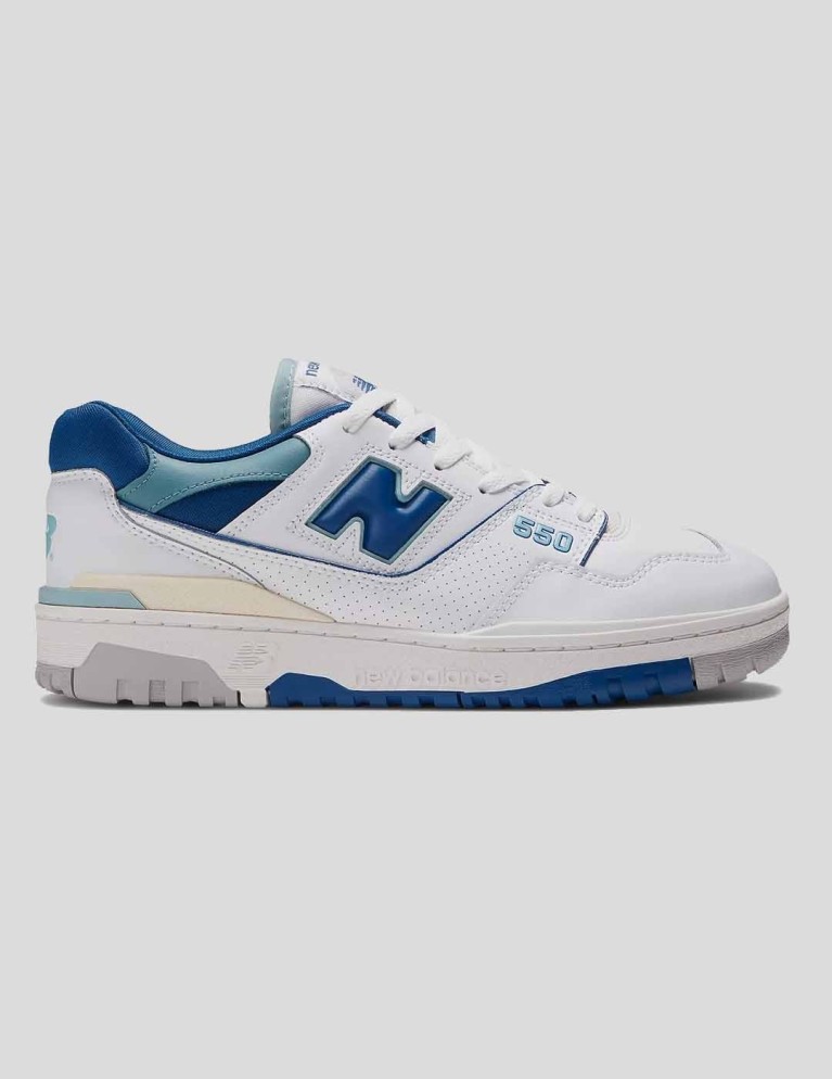 Zapatillas NEW BALANCE 550  white/blue groove/moonstone