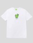 HUF profondo tagli tee camicia bianca