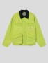 STUSSY giacca lavata tela negozio giacca calce