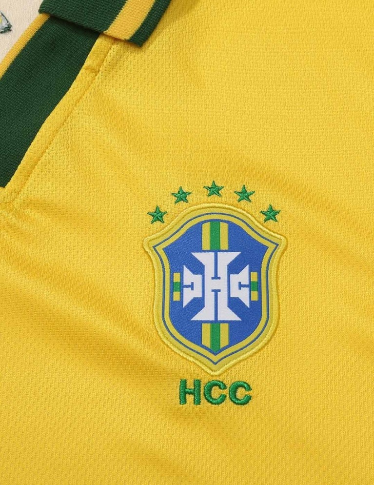 Camiseta HÉLAS brazil wc22 football jersey yellow