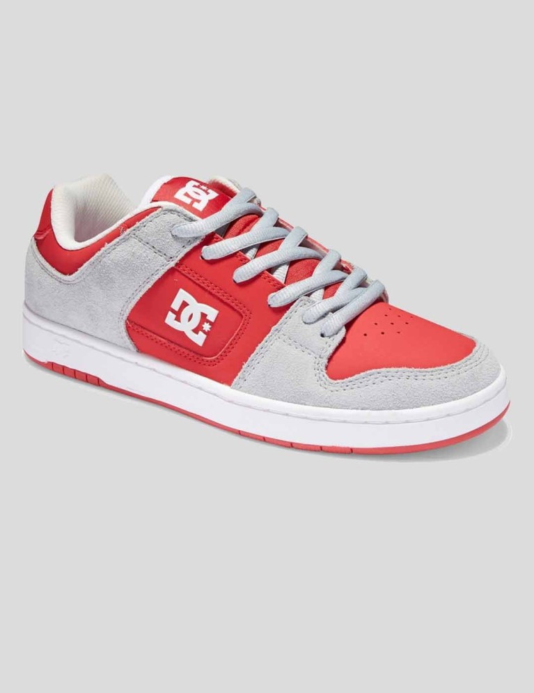 Zapatillas skate DC manteca red/grey