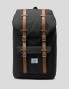 Mochila HERSCHEL little america backpack black/saddle