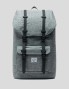 Mochila HERSCHEL little america backpack raven crosshatch/black