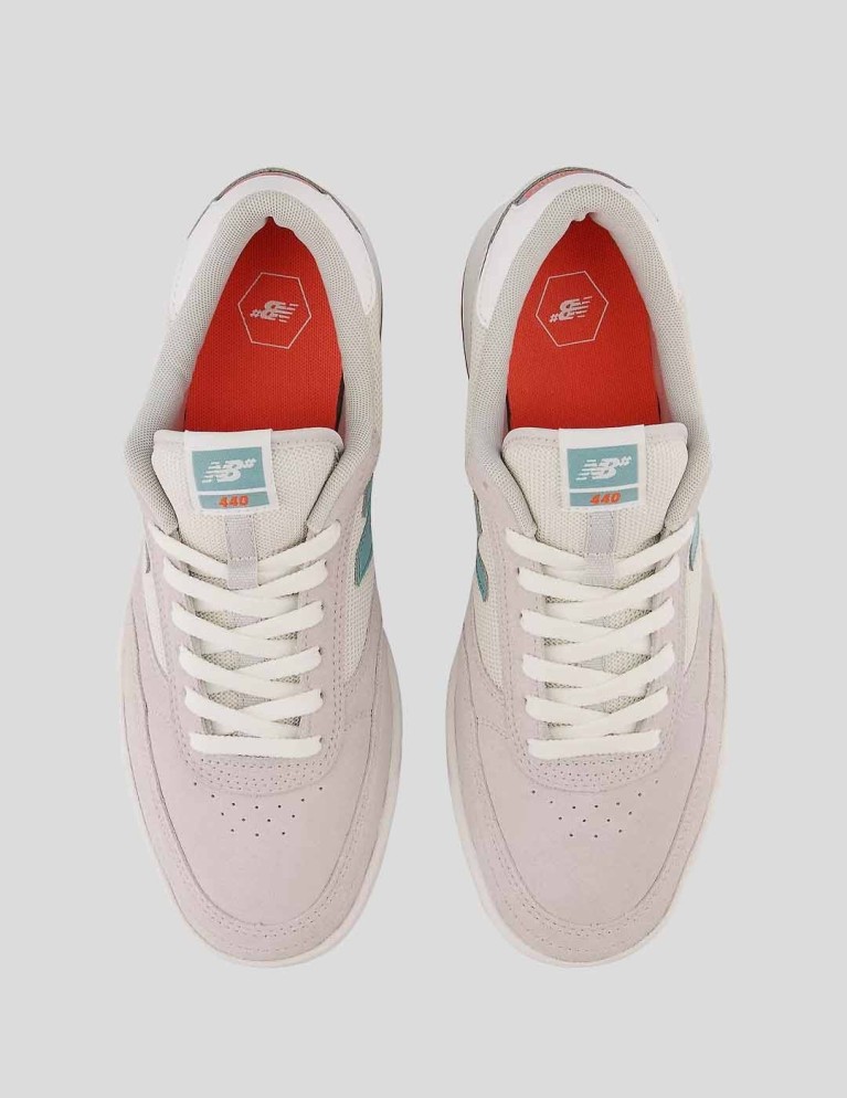 Zapatillas skate NEW BALANCE NUMERIC 440 light grey/aqua sea