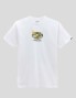 T-shirt VANS dept di furgoni foto tee bianco
