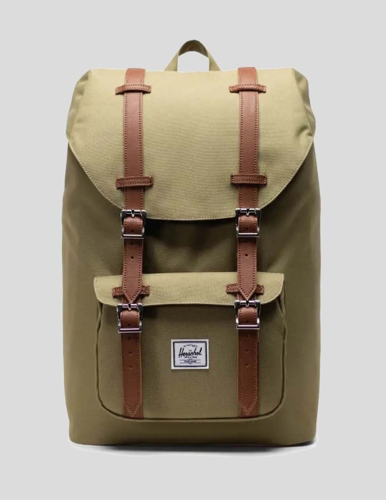 Mochila HERSCHEL little america mid backpack green