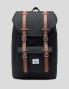 Mochila HERSCHEL piccolo zaino medio americano nero