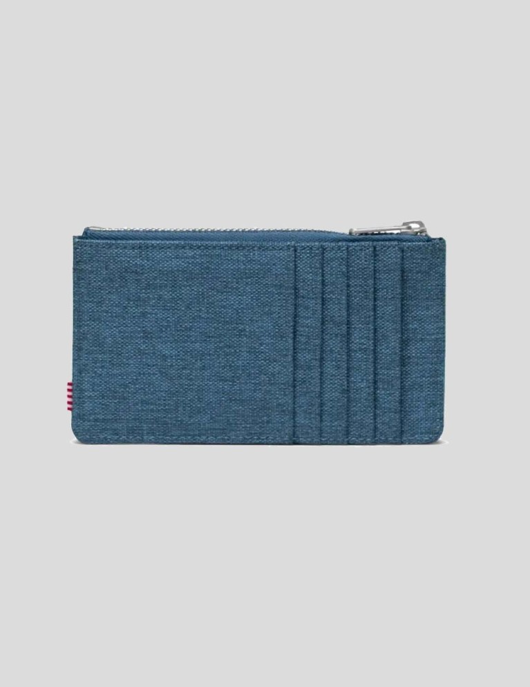 Monedero HERSCHEL oscar rfid wallet copen blue/crosshatch