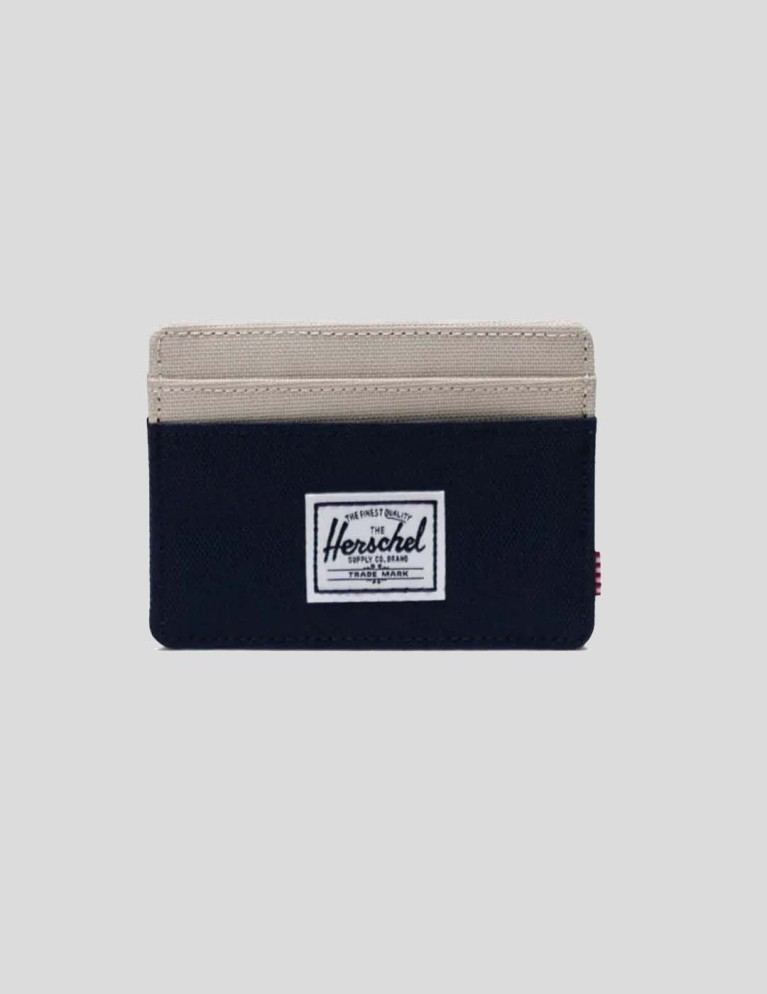 Monedero HERSCHEL charlie rfid wallet peacoat/light pelican